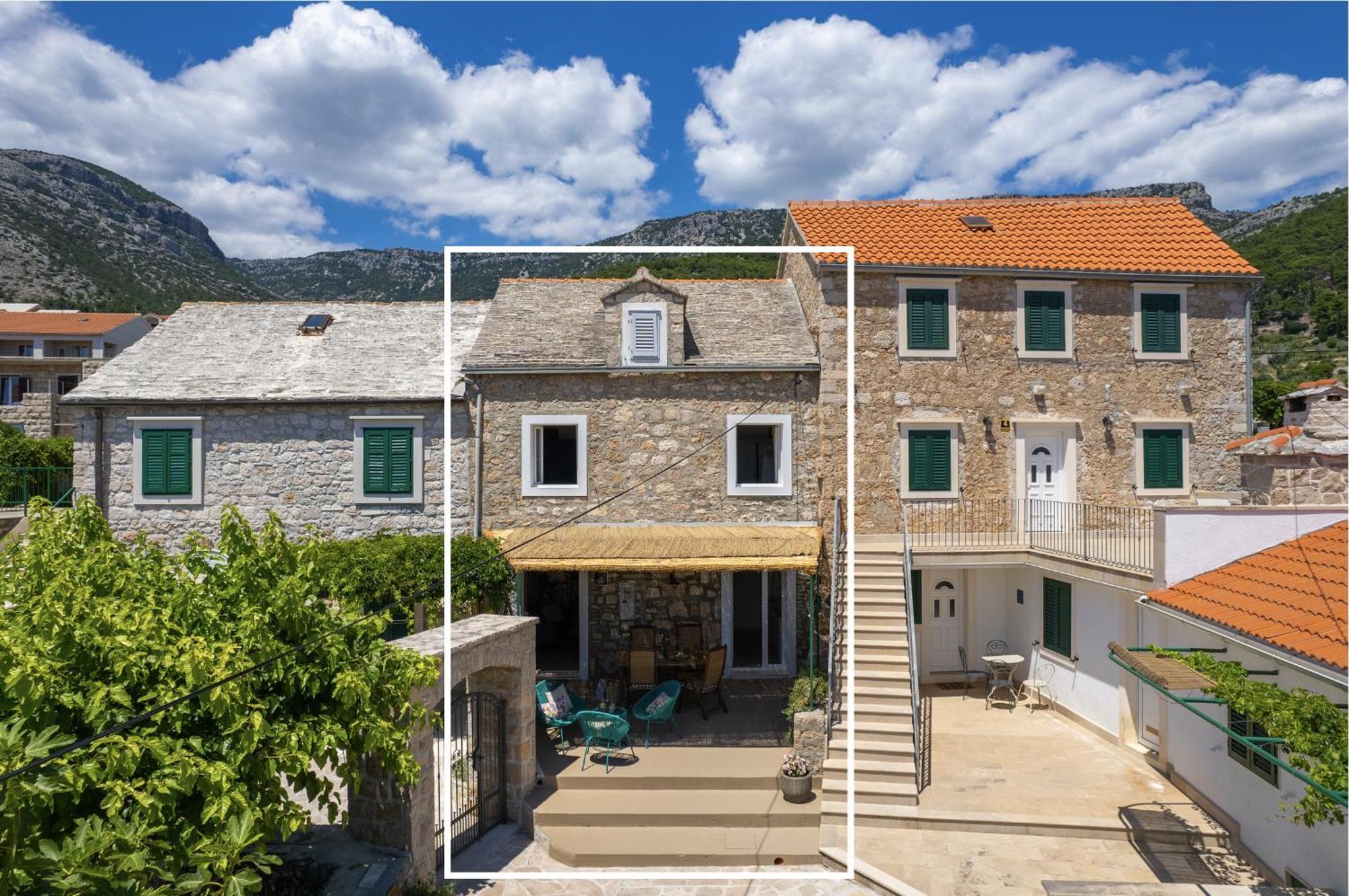 Вилла Nona VI - Boutique Stone House Бол Экстерьер фото
