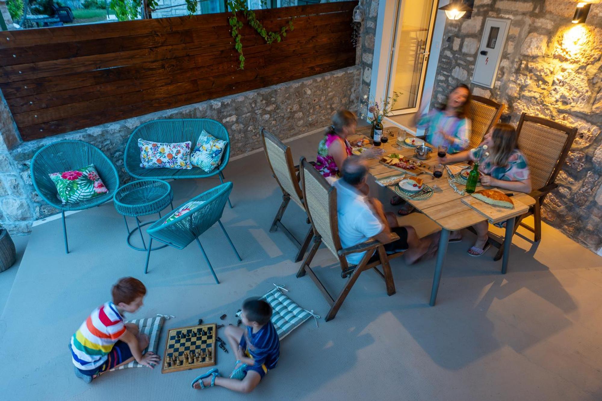 Вилла Nona VI - Boutique Stone House Бол Экстерьер фото