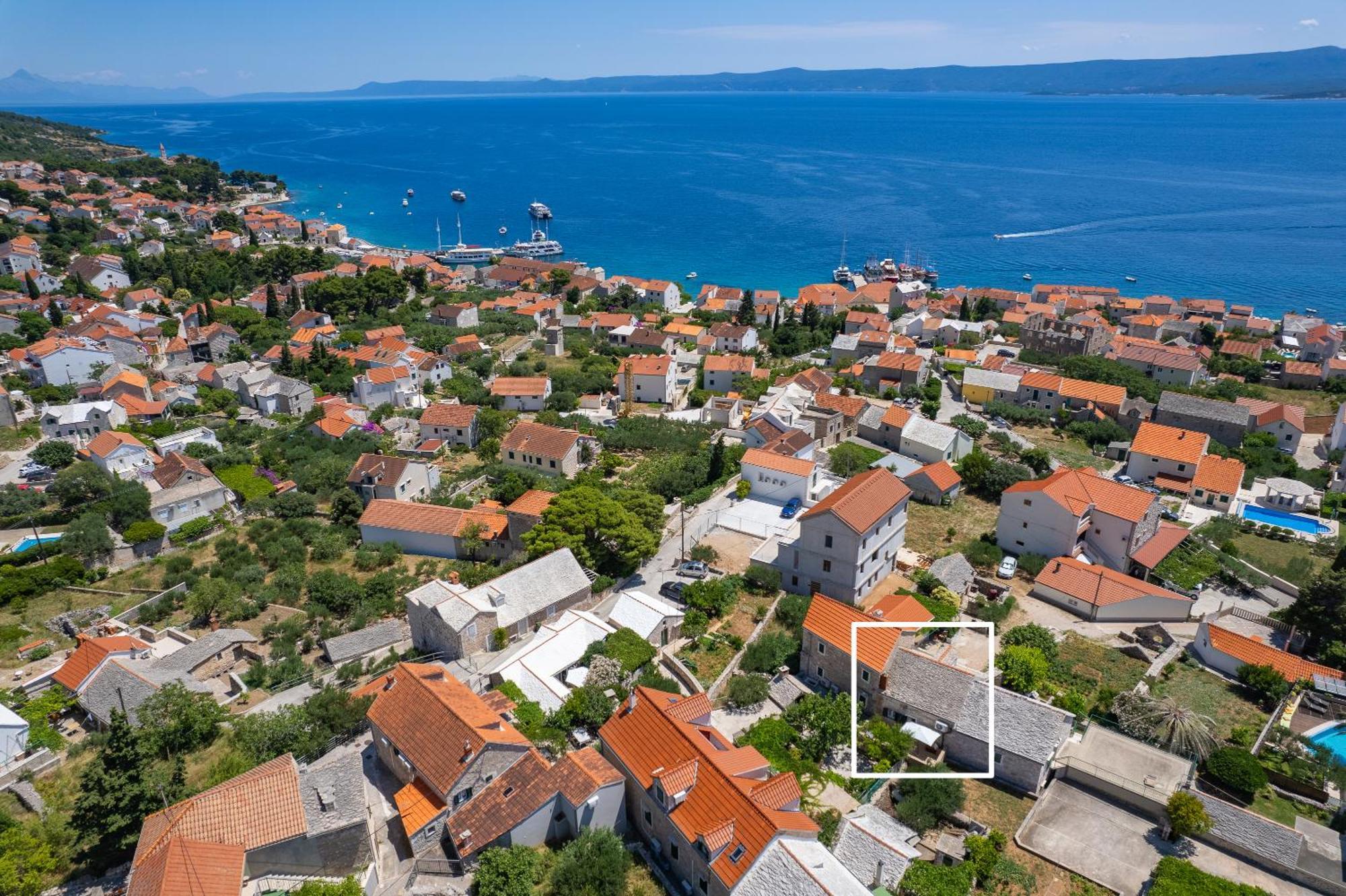 Вилла Nona VI - Boutique Stone House Бол Экстерьер фото